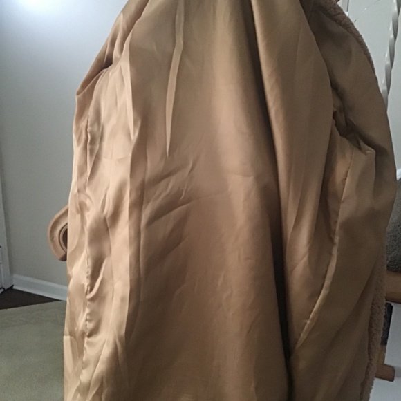 Gorgeous caramel teddy midi coat,oversized slouch fit - Picture 10 of 10